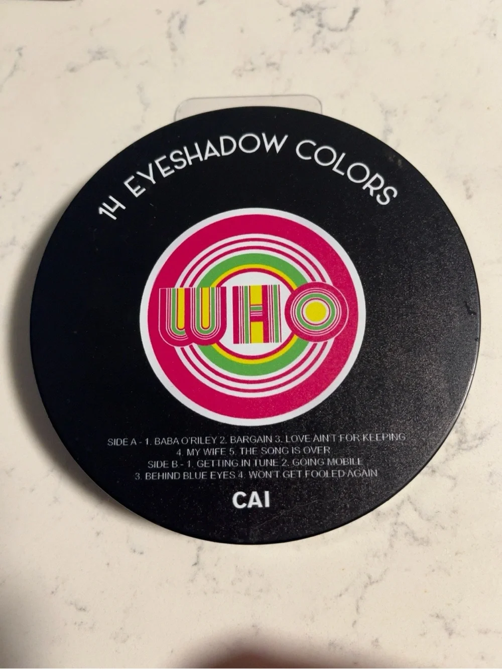 Eyeshadow Palette – Warm Brown & Gold Shades